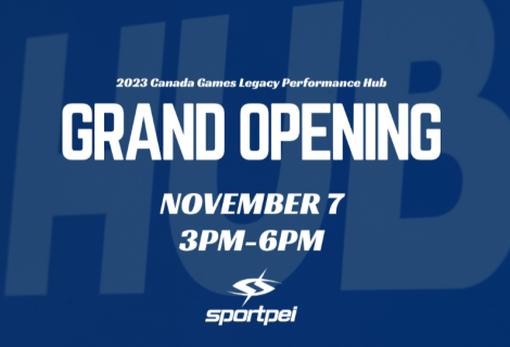 Sport PEI Performance Hub Grand Opening 